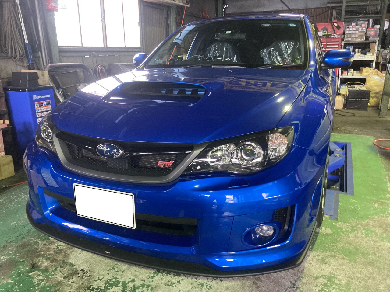 WRX GRB エンジンマウント・ミッションマウント交換で入庫しました。